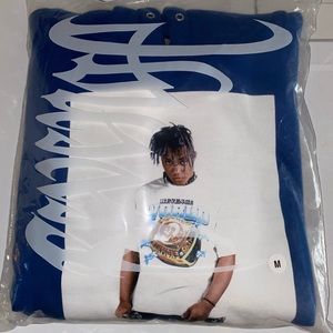 [NWT] Juice WRLD X Revenge Photo Hoodie In Blue